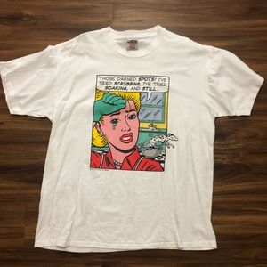 Vintage 1992 Steve Vance artwork t shirt